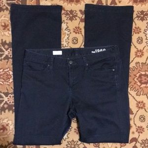 Gap long & lean pants size 12 tall. 36” inseam. Navy blue.